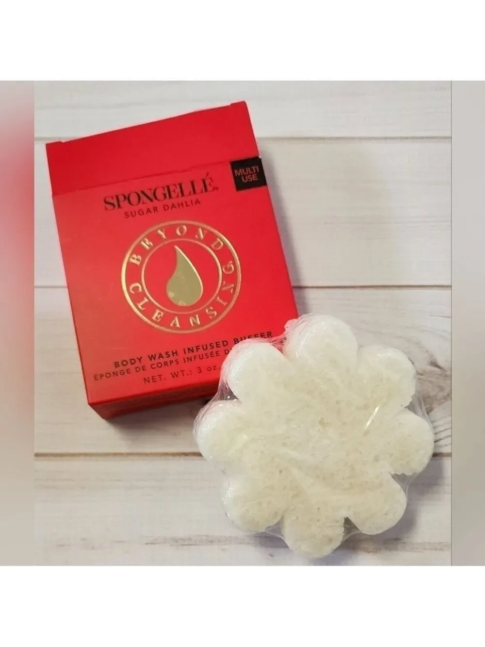 Spongelle, Pink Sugar Bath Bar & Bath Bombs Pampering Gift Pack New In Packaging